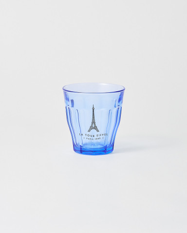Verre 25cl Bleu - Boutique Officielle de la tour Eiffel