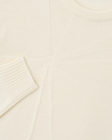 Pull Laine Blanc - Boutique Officielle de la tour Eiffel