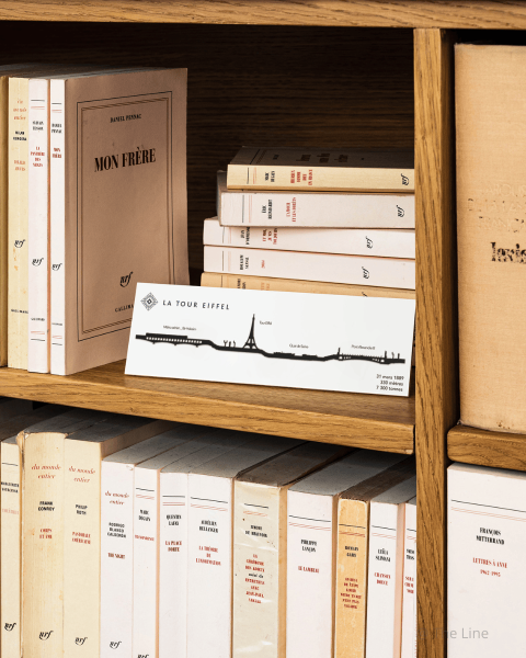 Décoration murale Paris 19cm Noir - Boutique tour Eiffel