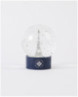 Silver Eiffel Tower snow globe - Official Eiffel Tower Store