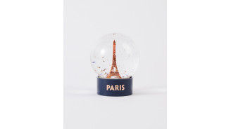 Boule à Neige en Verre Cuivré de la tour Eiffel