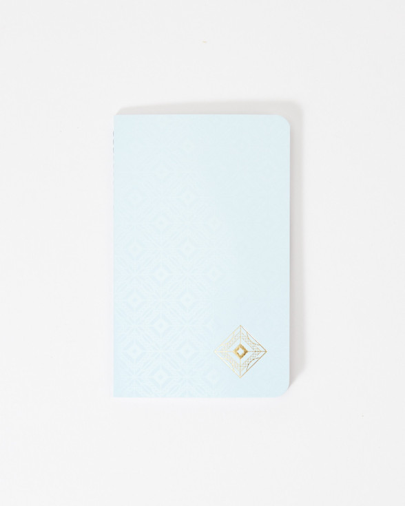 Light Blue 10x16 notebook with the Eiffel Tower