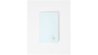 Light Blue 10x16 notebook with the Eiffel Tower