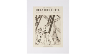 Affiche Gustave Eiffel 30x40 - Boutique officielle de la tour Eiffel