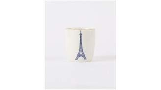 White Eiffel Tower Cup - Official Eiffel Tower Shop