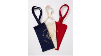 Red Eiffel Tower Tote Bag from the Signature collection