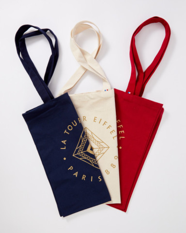 Red Eiffel Tower Tote Bag from the Signature collection