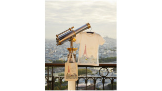 Mini Paris Rooftops Tote Bag - Official Eiffel Tower Store