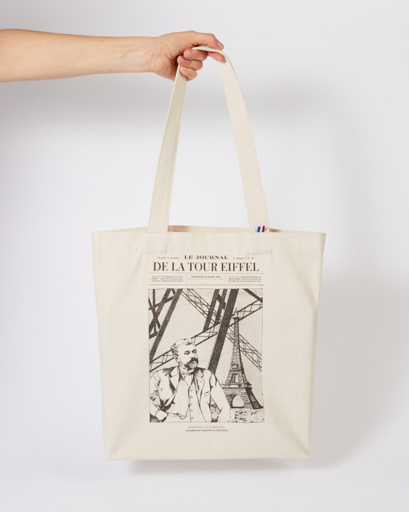 Tote Bag Gustave Eiffel - Boutique officielle de la tour Eiffel