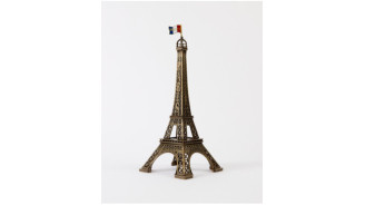 Mini Torre Eiffel de 35 cm - color bronce