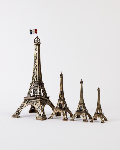 Mini Eiffel Tower 35 cm - Bronze Color