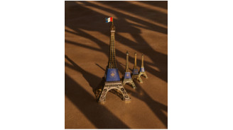 Mini Eiffel Tower 35 cm - Bronze Color