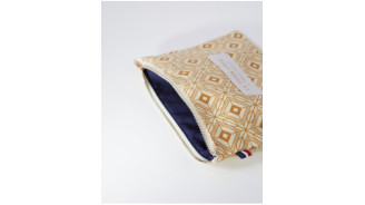 Blue Navy Clutch Bag - Official Eiffel Tower Store