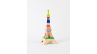 Stackable Wooden Eiffel Tower - VILAC