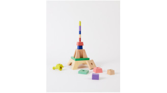 Stackable Wooden Eiffel Tower - VILAC