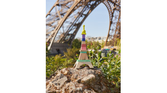 Stackable Wooden Eiffel Tower - VILAC