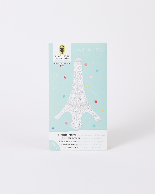 Kit creativo de la Torre Eiffel: maqueta de papel para niños