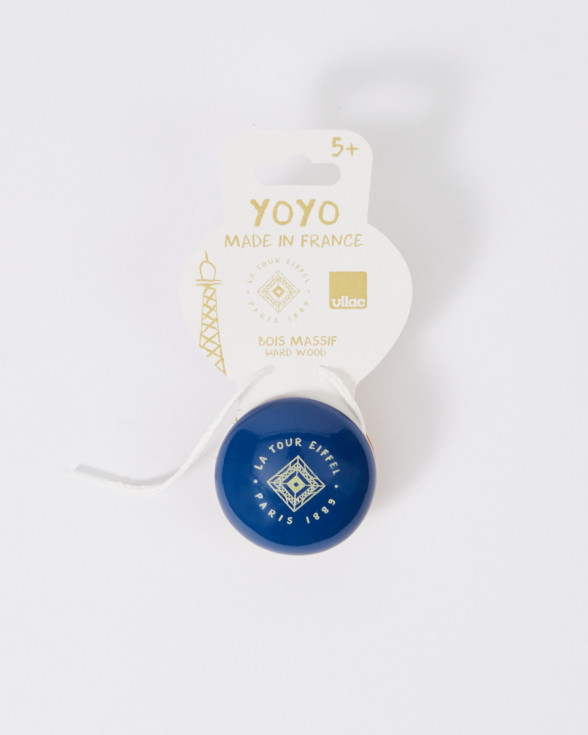 Blue Wooden Yoyo - VILAC - Official Eiffel Tower Store