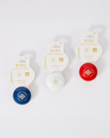 Blue Wooden Yoyo - VILAC - Official Eiffel Tower Store