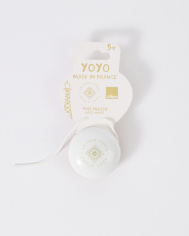 White Wooden Yoyo - VILAC - Official Eiffel Tower Store