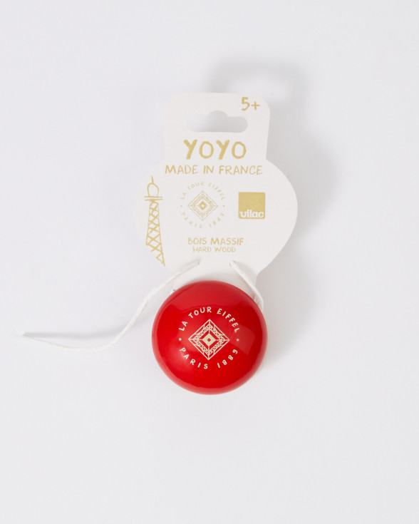 Red Wooden Yoyo - VILAC - Official store of the Eiffel Tower