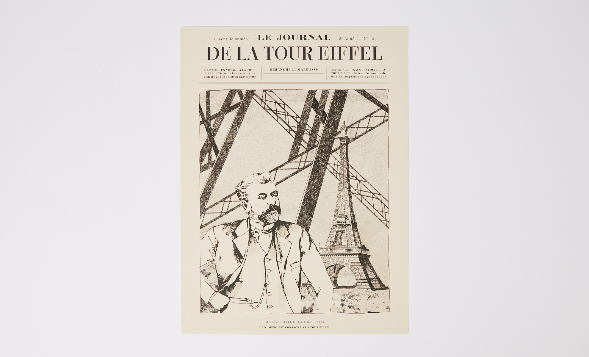 Poster 30x40 - GUSTAVE EIFFEL COLLECTION