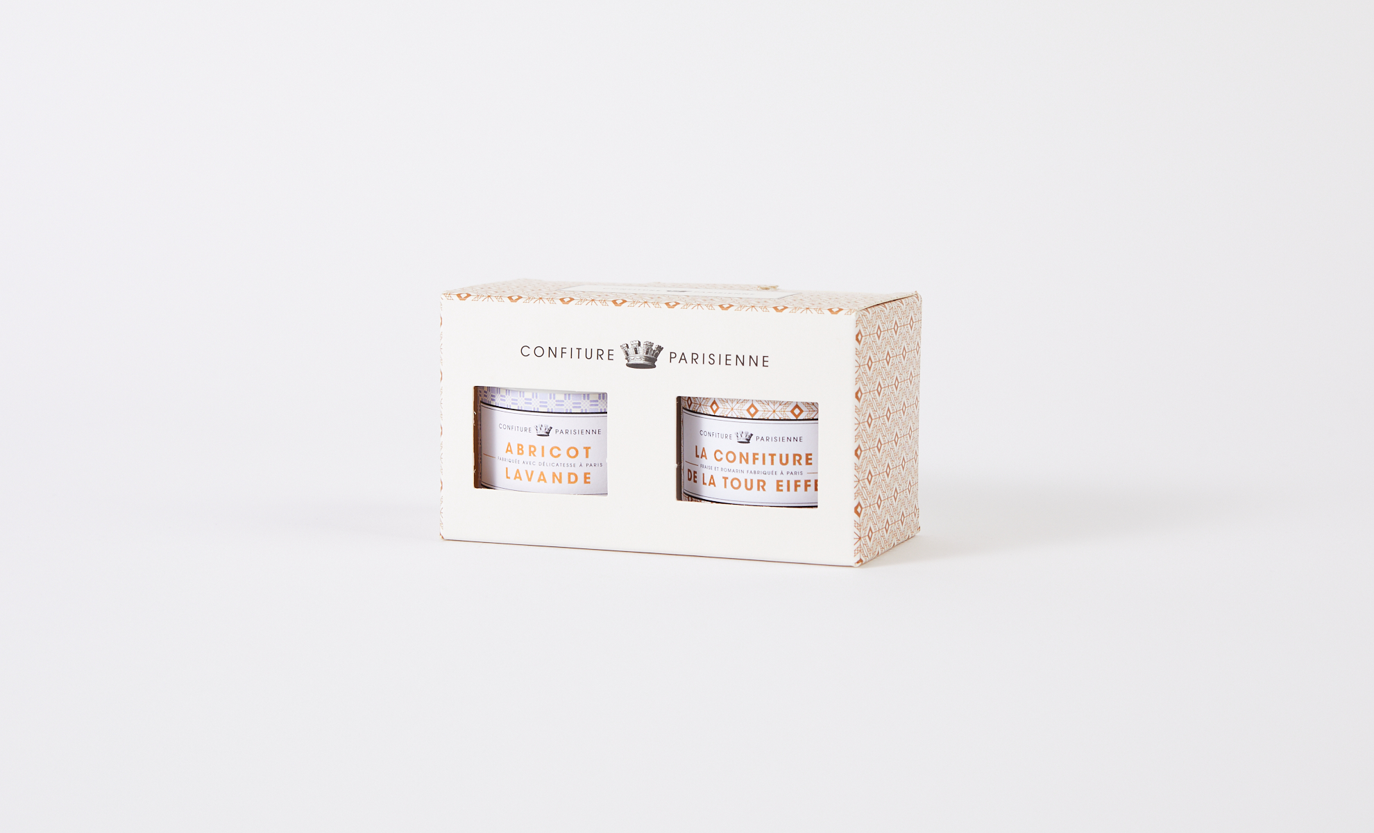 Duo Confitures La Tour Eiffel - 2x100 g - CONFITURE PARISIENNE