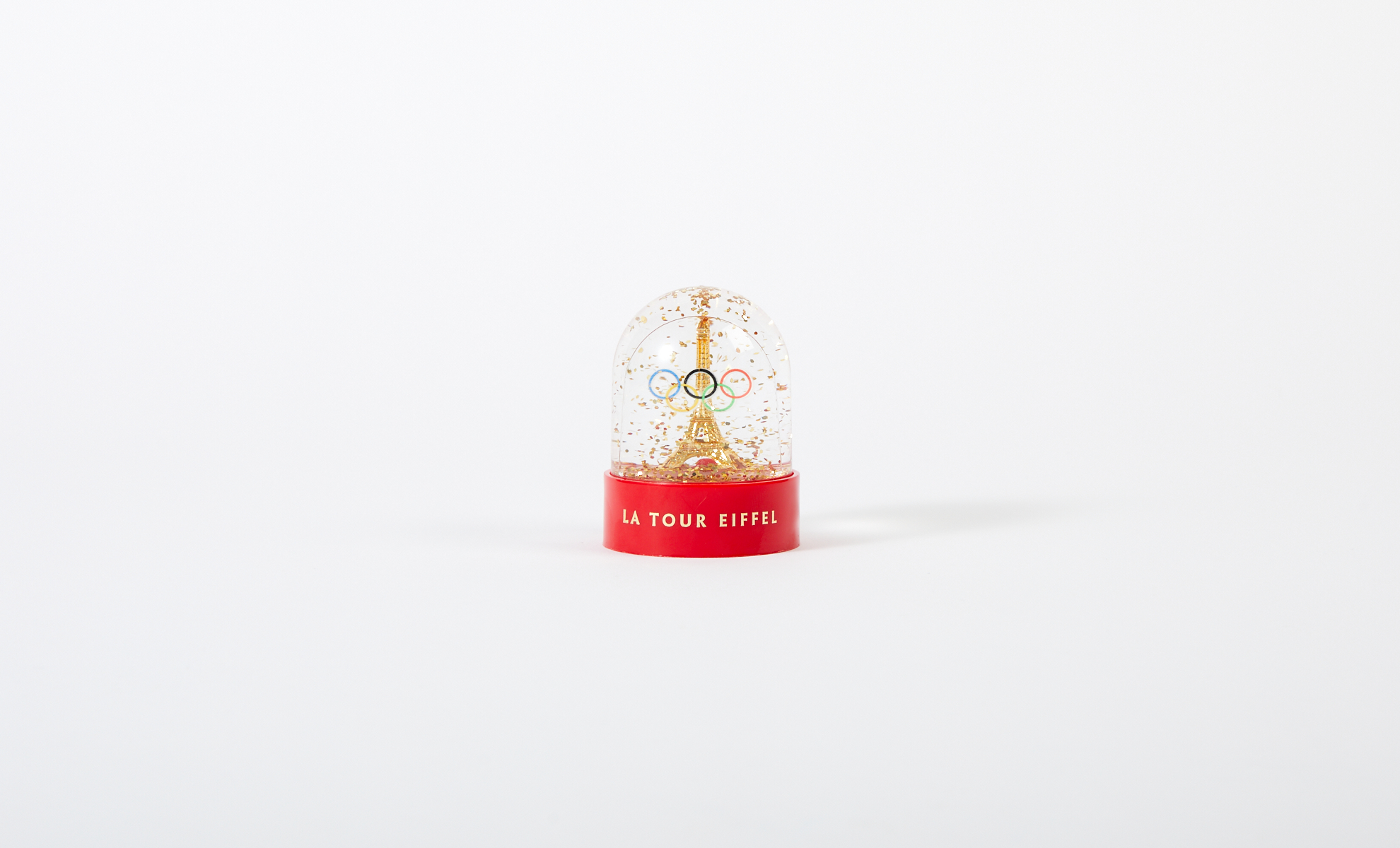 Red Snow Globe - THE OLYMPIC COLLECTION