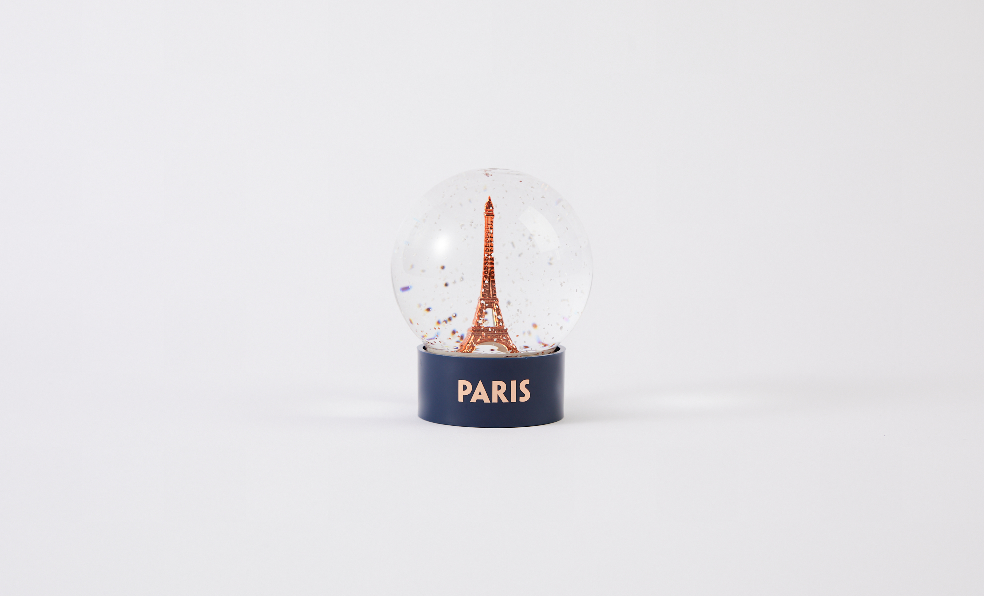 Copper-plated Glass Snow Globe - SIGNATURE COLLECTION