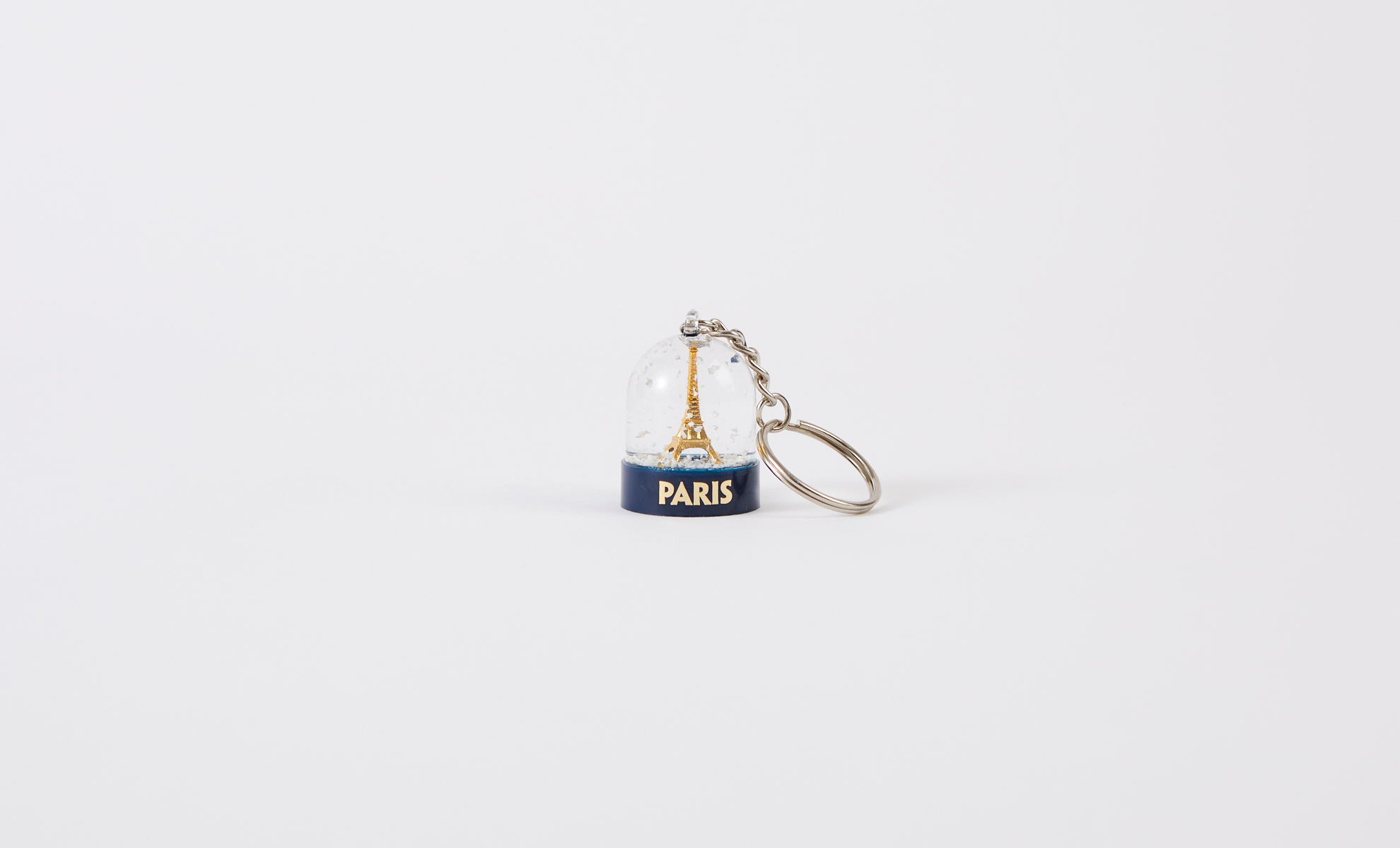 Gold Snow Globe Keyring - SIGNATURE COLLECTION