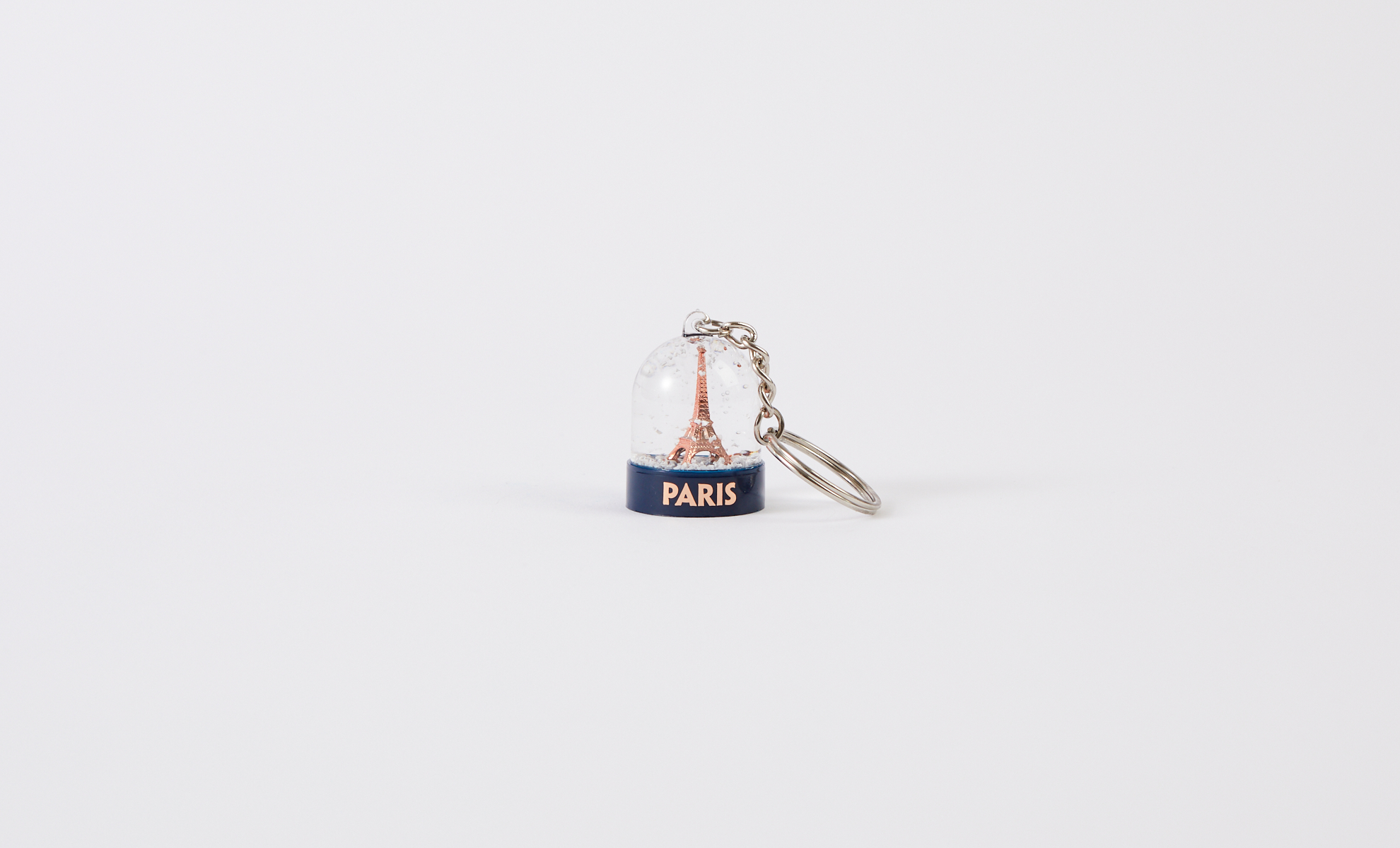 Copper Snow Globe Keyring - SIGNATURE COLLECTION