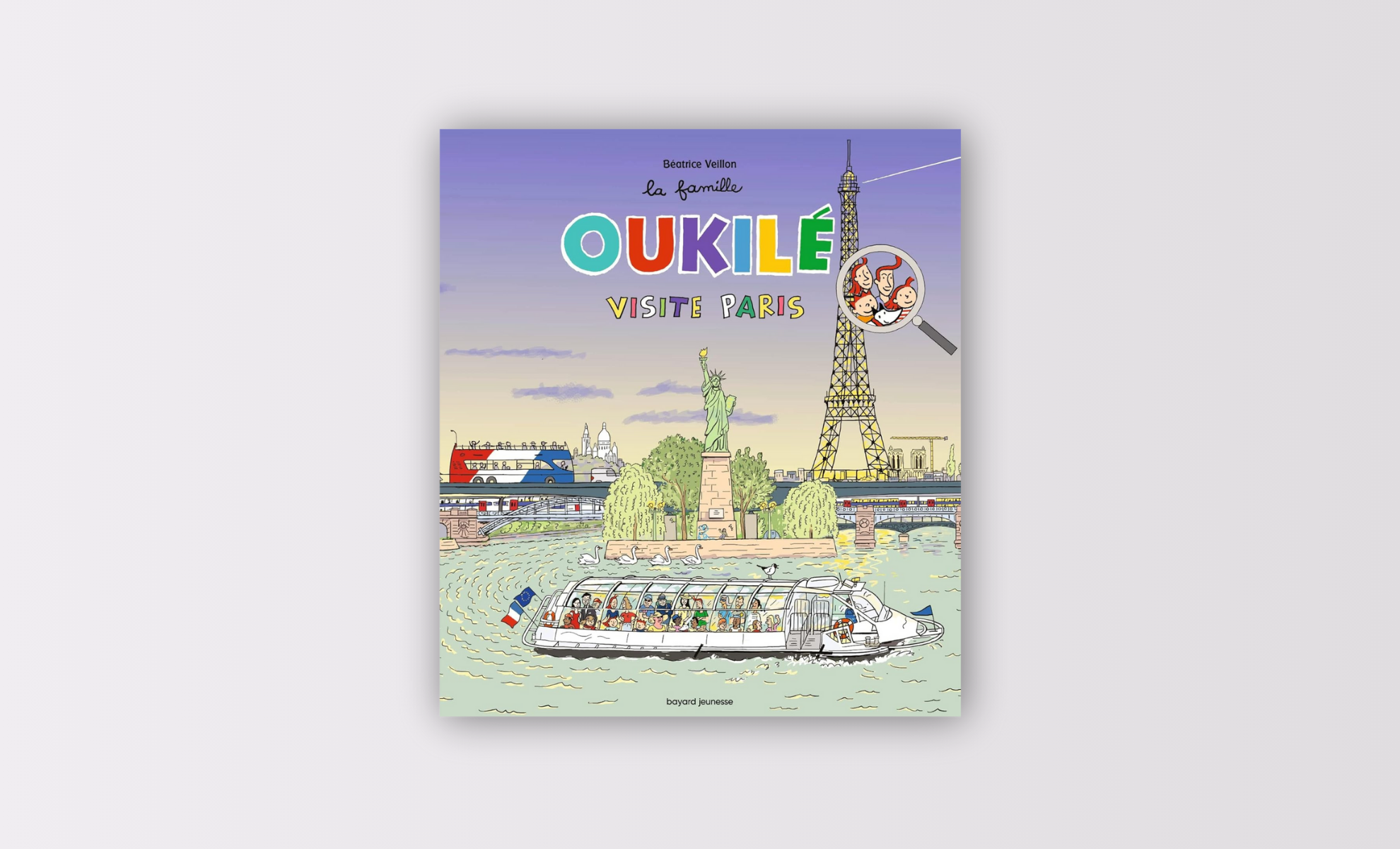 La famille Oukilé visite Paris