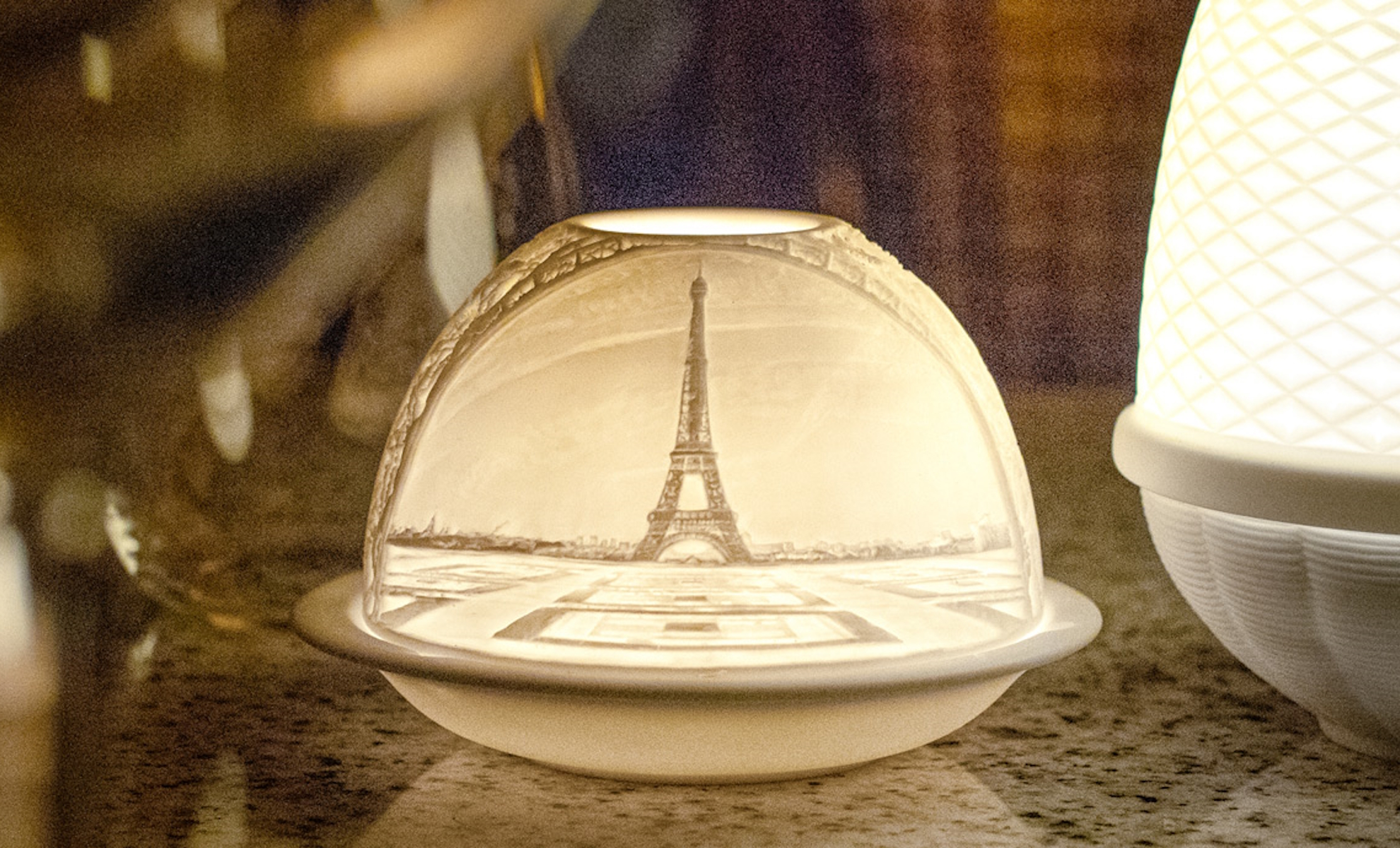 Litofanía de Porcelana La Torre Eiffel - BERNARDAUD