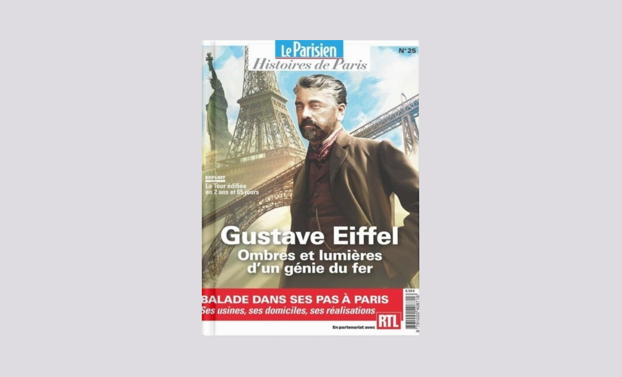 Hors-Série Le Parisien : Gustave Eiffel Ombres et Lumières d&#039;un Génie du Fer (FR)