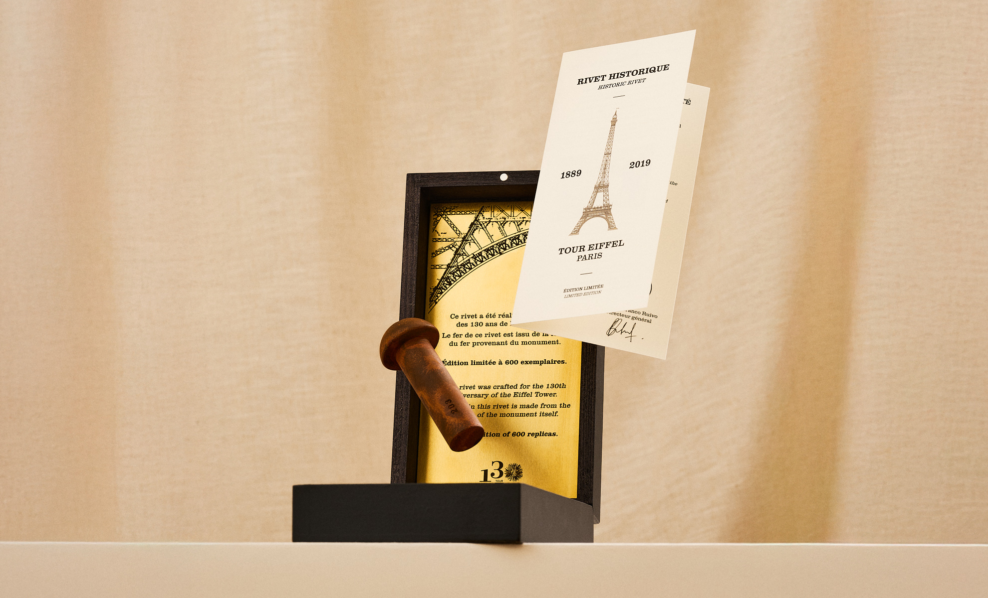 Le Rivet tour Eiffel - ÉDITIONS LIMITÉES