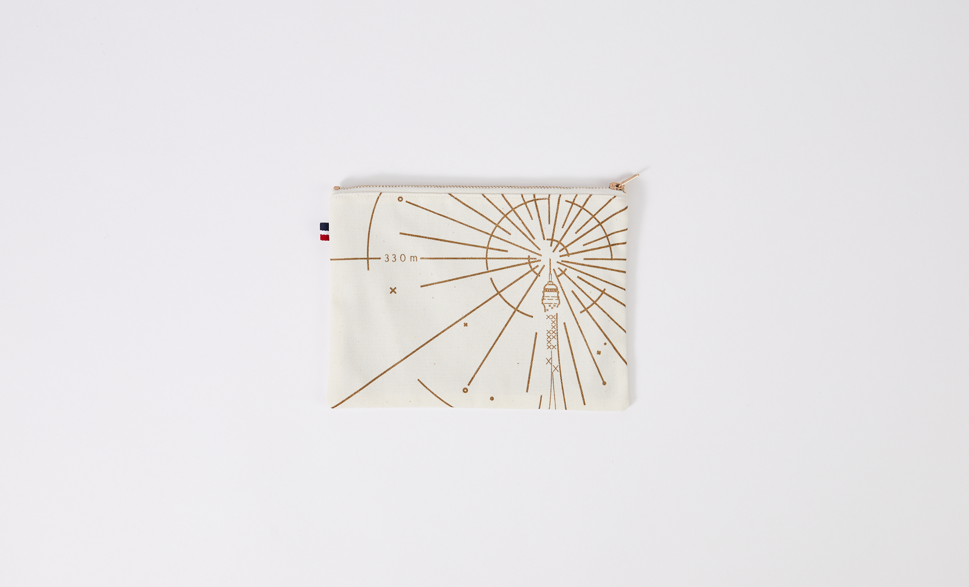 Beige Pouch - 330 METERS COLLECTION